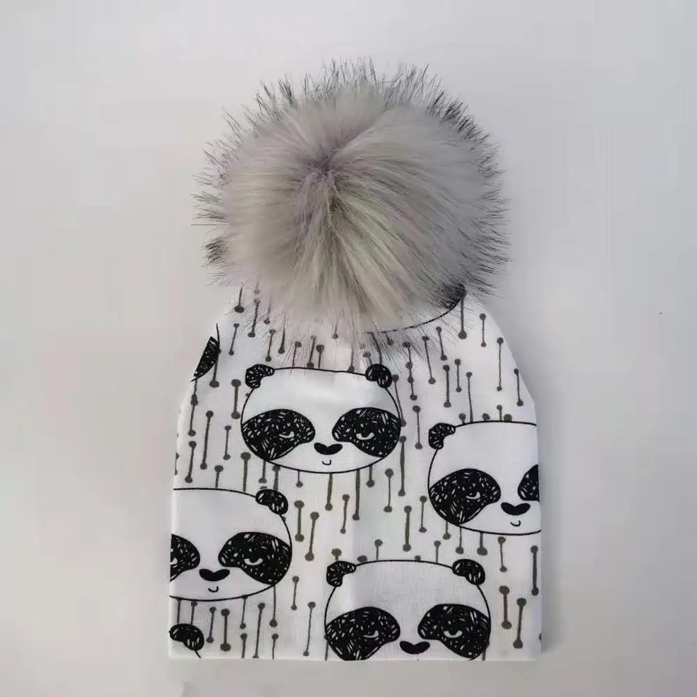 fashion newborn baby children hat cap for girls pompom baby born care infant toddler hats bonnet skullies beanies for kids boys