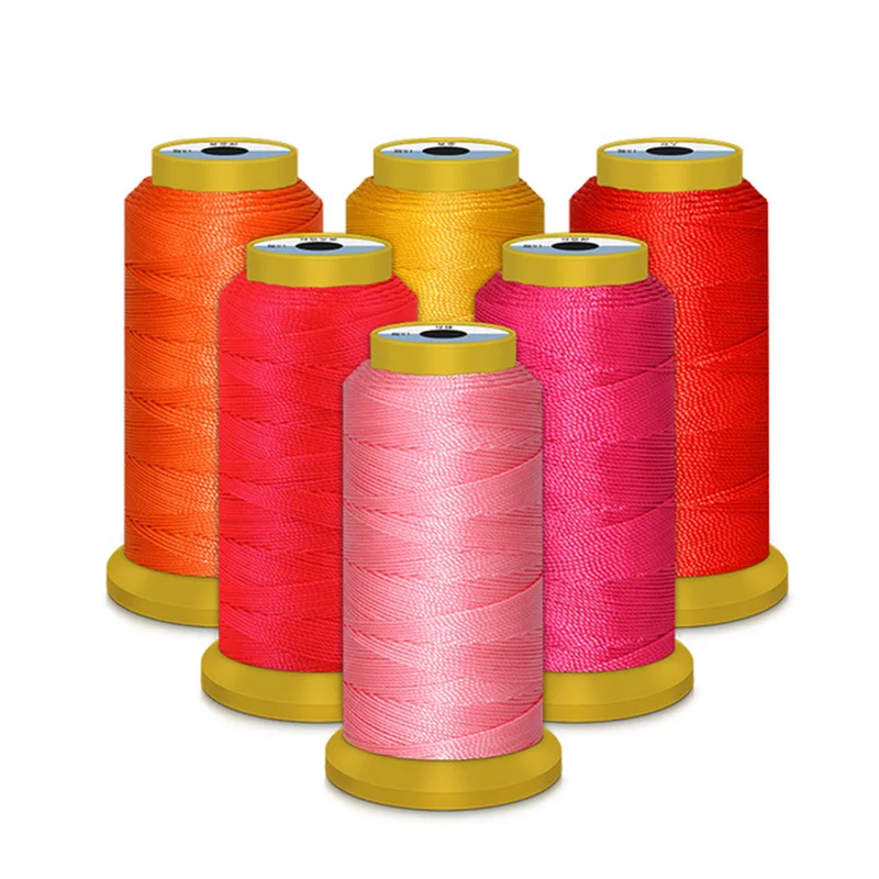 0.2 0.5 0.7 0.8 1MM/Roll High Speed Polyester Sewing Thread Embroidery Thread DIY Beading Wire Jewelry Cord String for Crafting