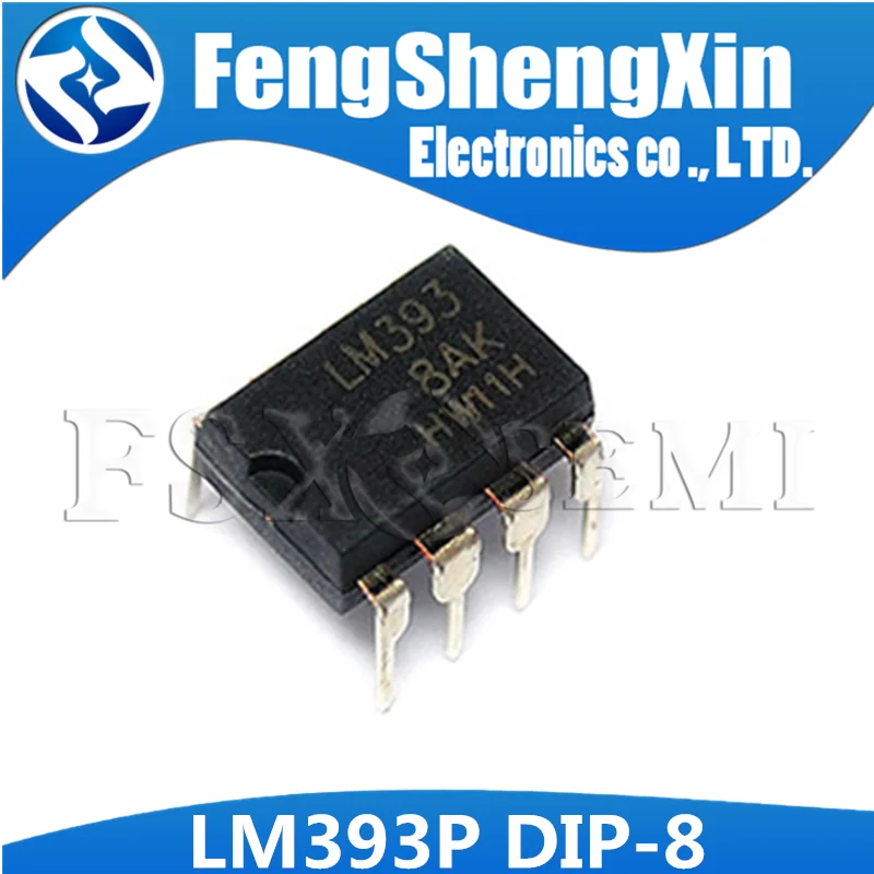 Separadores de doble diferencial DIP-8, LM358P, LM358, LM358N, LM393P, NE555, NE555P, MC34063A, MC34063, MC34063API, LM393N, LM393, 50 unidades por
