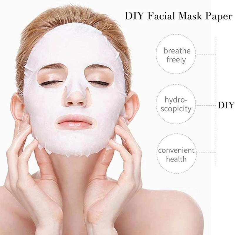 Mascarilla Facial comprimida desechable, máscara de compresión seca, no tejida, de algodón puro, para el cuidado de la piel, artesanal, papel hidratante, 30 piezas