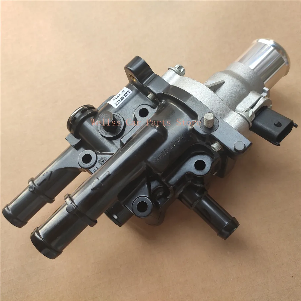

2Set Engine Thermostat Assembly Housing 96984104 Original For Opel Astra Zafira Signum Vectra Chevrolet Aveo Cruze Sonic 1.6 1.8