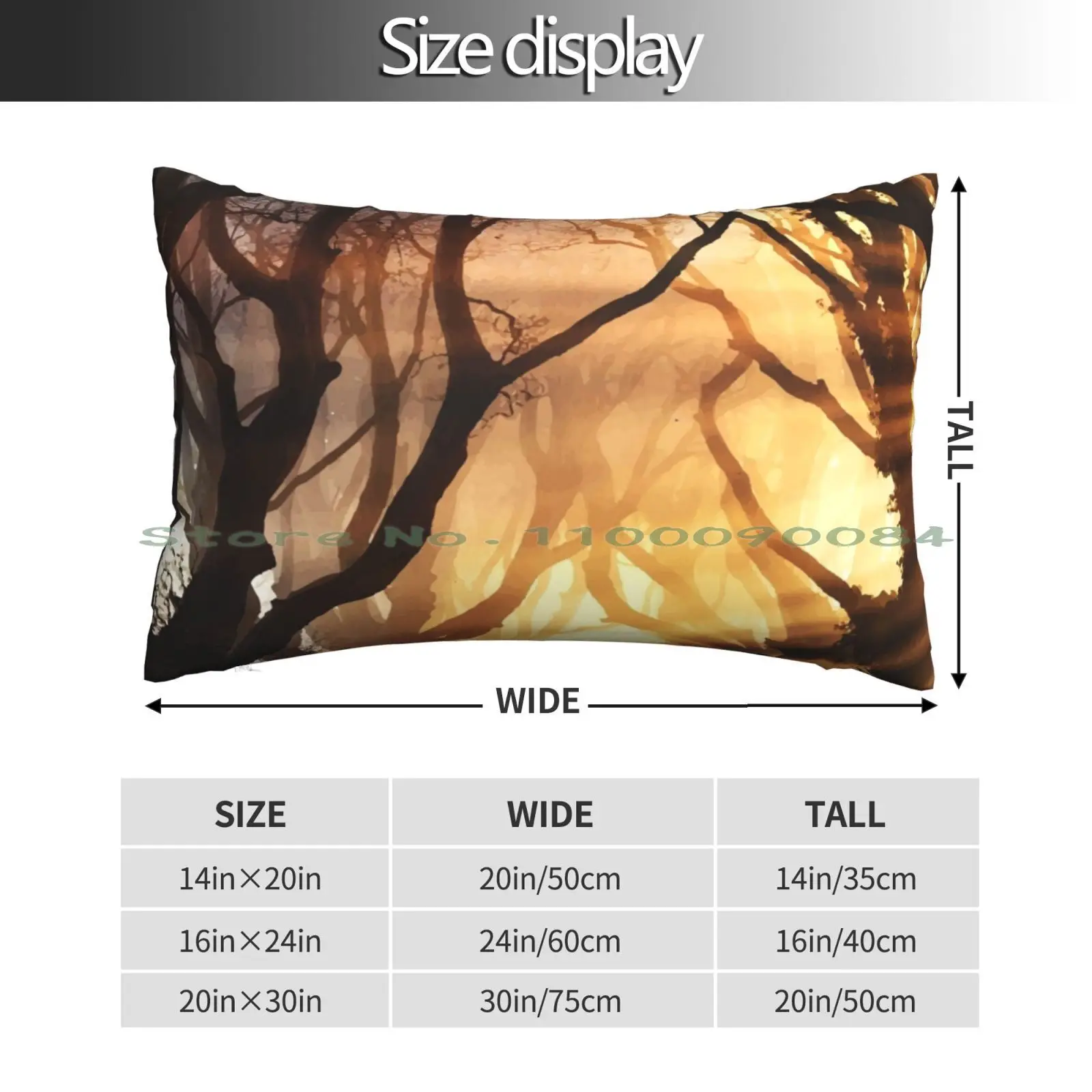 Nature Is In The Most Beautiful Picture V.01 Pillow Case 20x30 50*75 Sofa Bedroom Kpop K Pop Hello Hangul Seoul Annyeonghaseyo