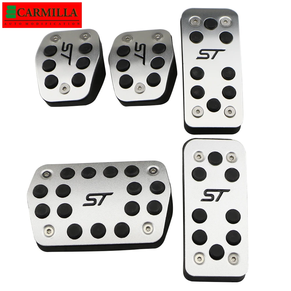 Car Pedals for Ford Focus MK2 MK3 MK4 2005 -2018 Mondeo Fusion Kuga Escape Accelerator Brake Clutch Rest Foot Pedal Accessories