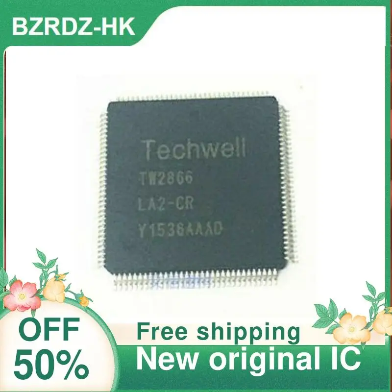 5PCS TW2866-LA2-CR TW2866  LQFP128 New original IC