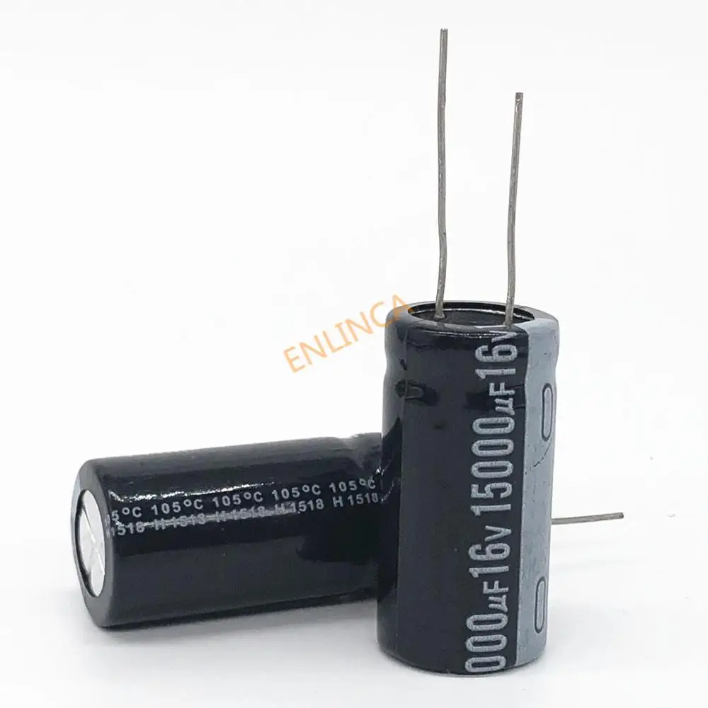 

2 шт./лот 16 В 15000 мкФ 17*35 алюминиевая электролитическая емкость 20% мкФ 16 В