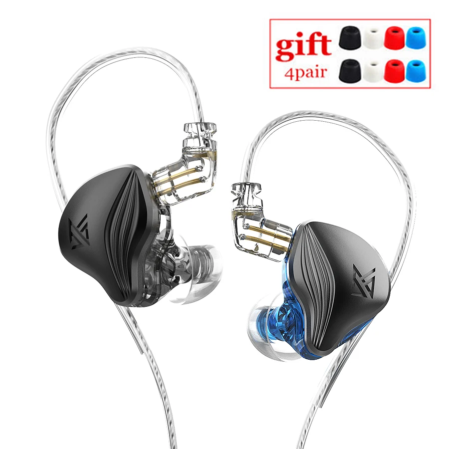 KZ ZEX 1 Electrostatic 1 Dynamic In Ear Monitor Earplugs  Headphones HIFI Bass Earbud Sport Noise Cancelling Headset EDX ZSN PRO