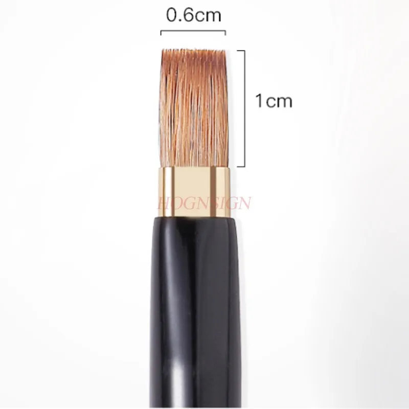 Mane Flat Head Lip Brush Retractable Portable Lip Lipstick Brush Beginner Makeup Concealer Sale