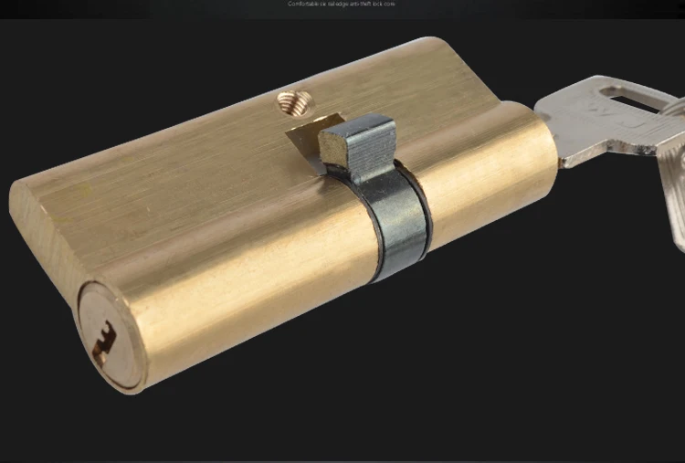 Anti-theft Door Lock Core AB Household Pure Copper Anti-theft Door Lock Super C Key Anti-pry Copper Billiard Universal Type