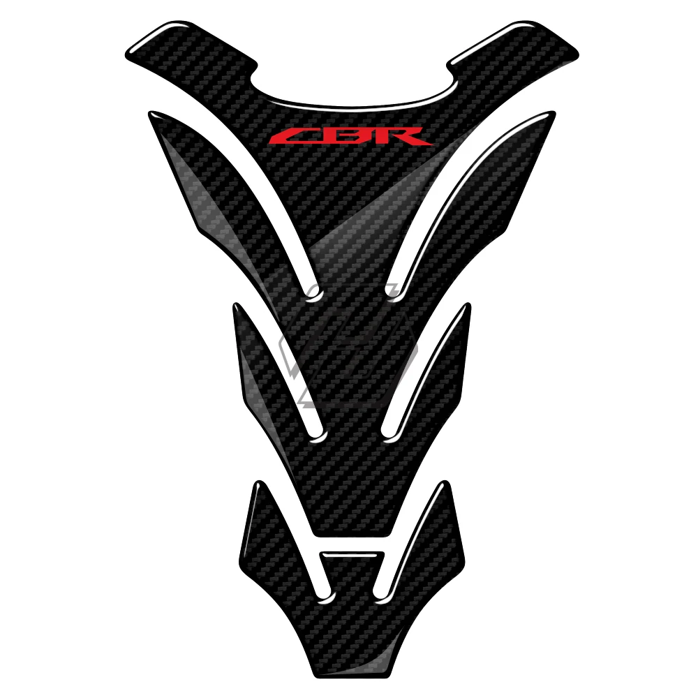 

For Honda CBR 600 900 1000 Tankpad 3D Carbon Look Motorcycle Tank Pad Protector Stickers