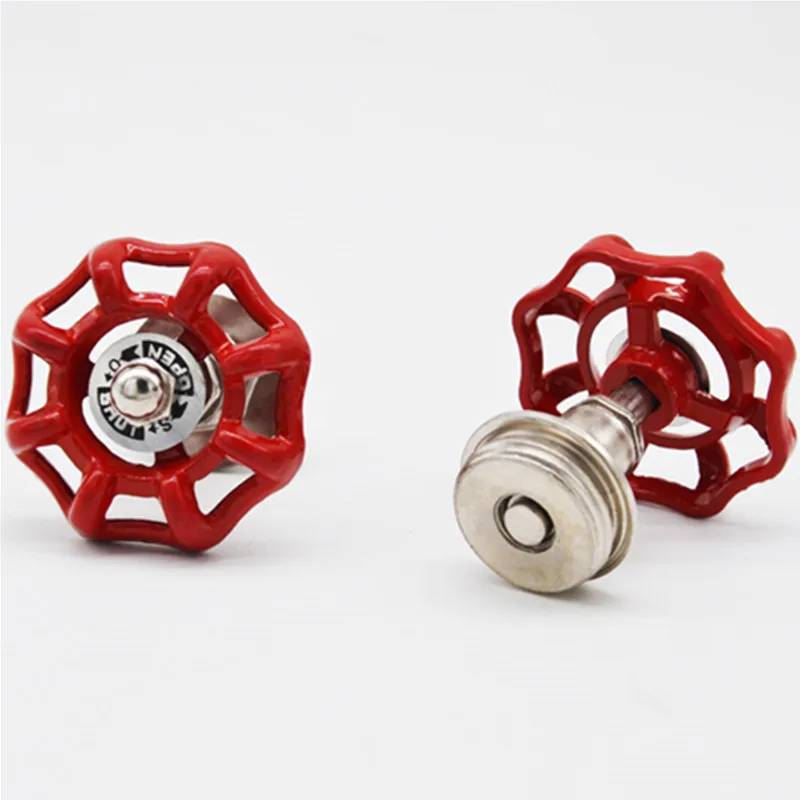 2 PCS Retro Cast Iron Flange Valve Wall Hook DIY Industrial Style Clothes Bag Hanger Hook Loft Industrial Style Cast Iron Flange - Image 3