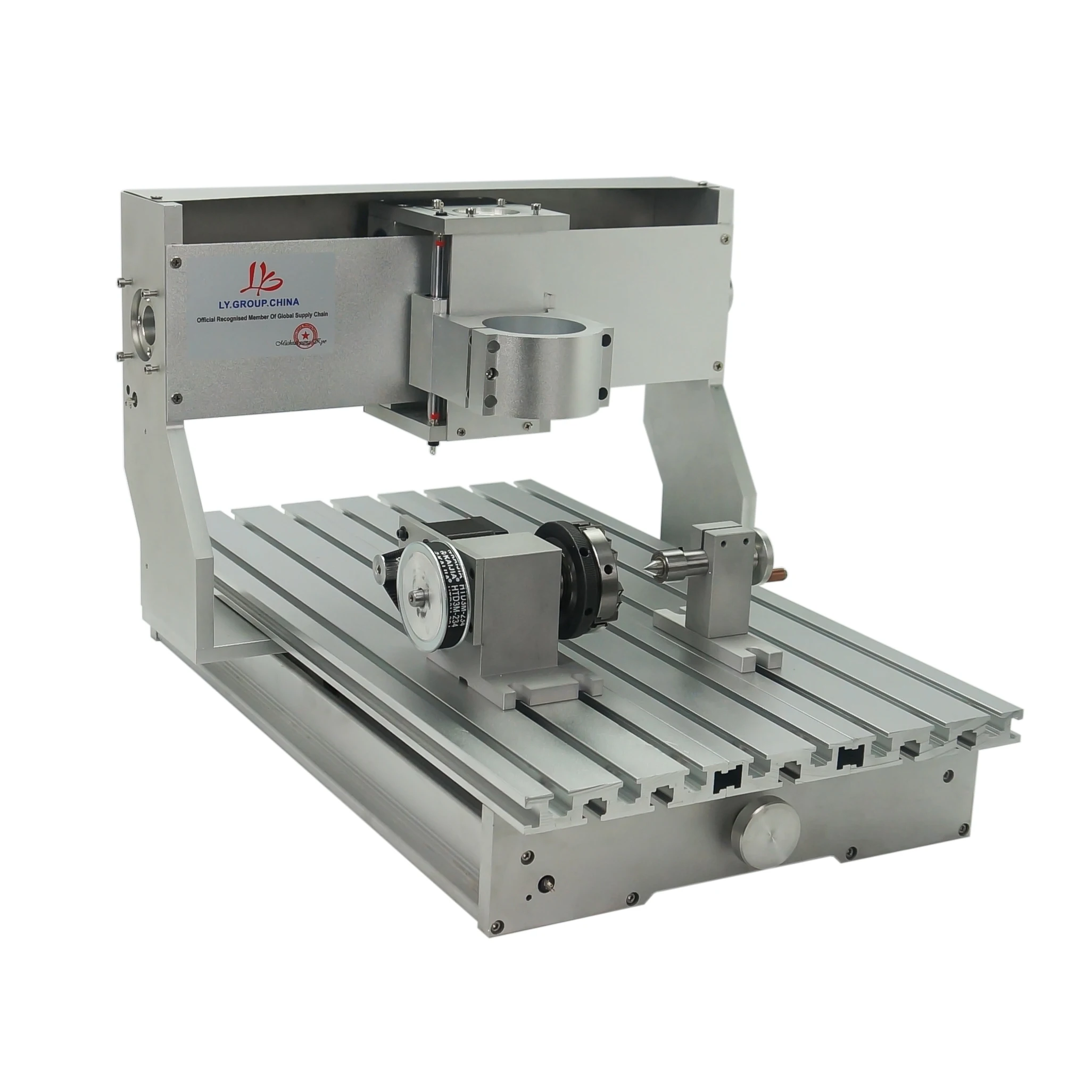 DIY CNC 3020 3040 6040กรอบสกรูบอล4แกนอลูมิเนียมเครื่องกลึง CNC 3020 3040 6040แกะสลักเครื่องไม้โลหะ Router