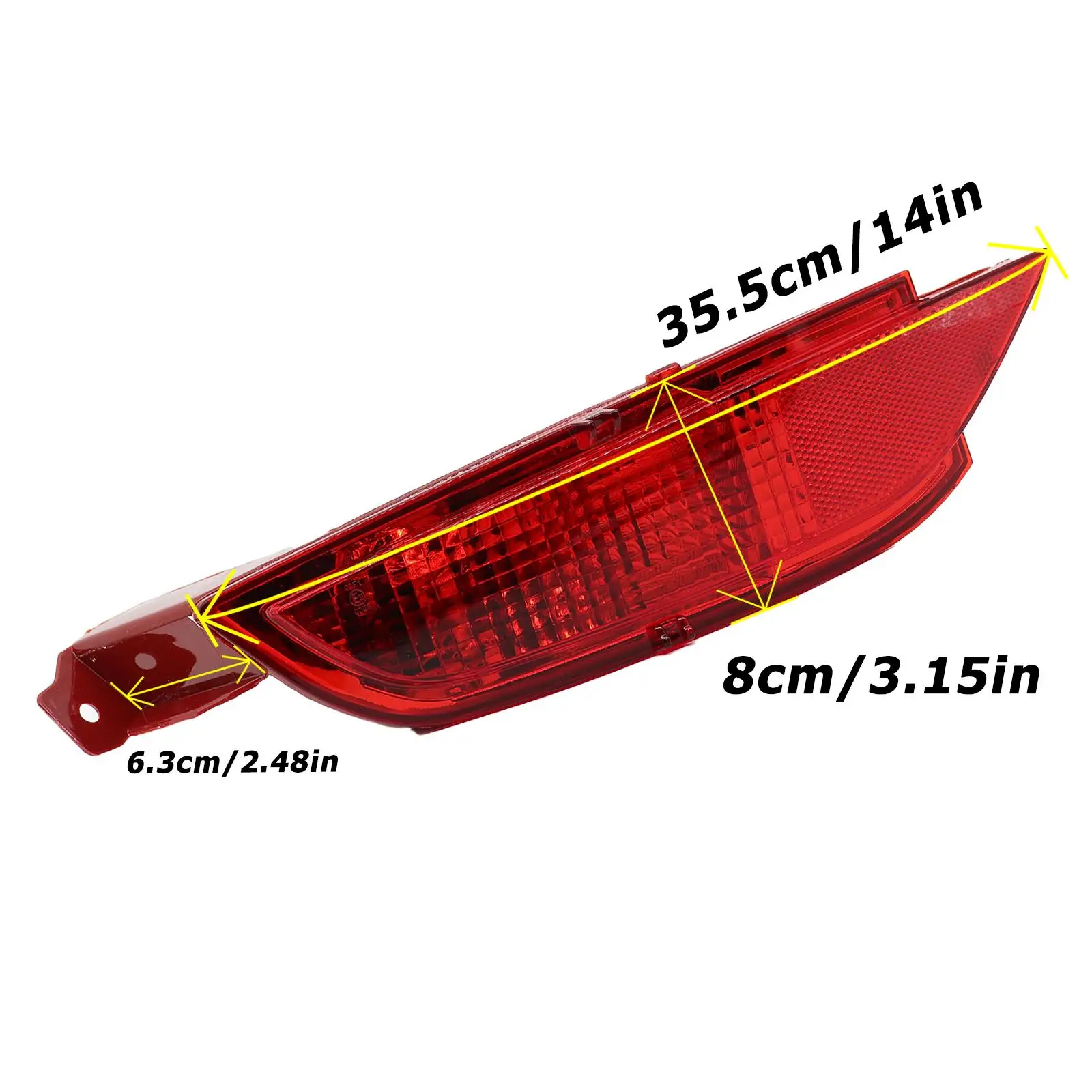 Boutiques de pare-chocs arrière réflecteur antibrouillard feu stop arrière pour Ford Fi.C. Mk7 WT 2008 2009 2010 2011 2012 2013 2014 C-MAX 2010-2015