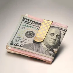 Metal Money Clips Cash Clamp Holder Wallet Slim Card ID Money Clips for Men Women