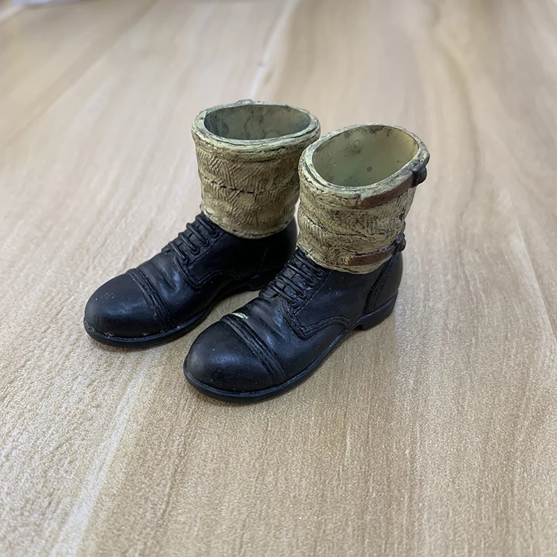 1/6 Scale WWII US Army Military Leggings Boots Model Ranger Soldier Shoes Hollow For 12Inch Male Body Action Figure Toys Doll