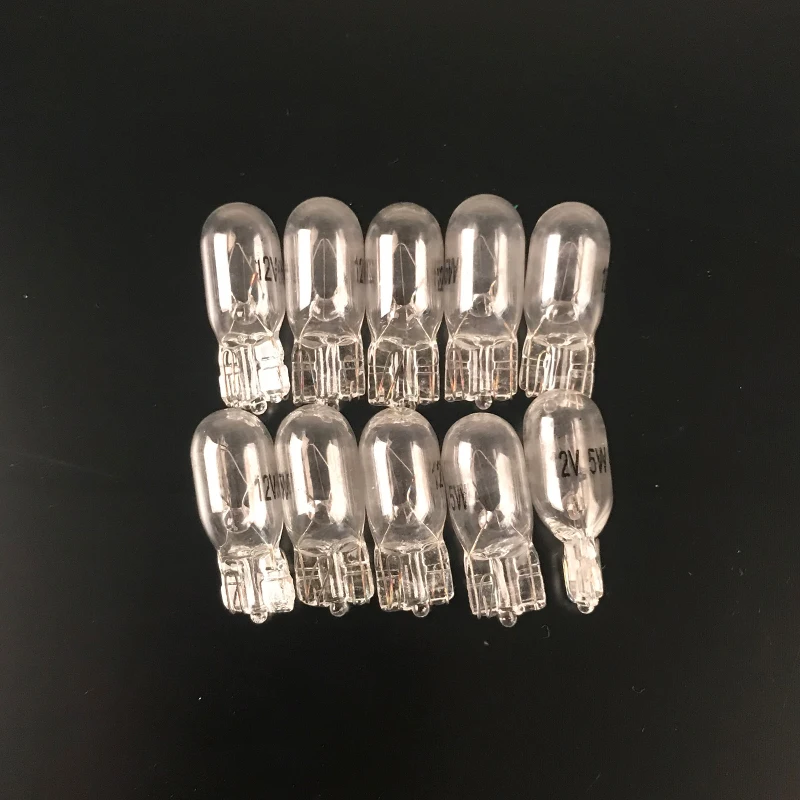 10 قطعة لمبة سيارة 12V 24V T5 T6.5 T8.5 T10 T13 T15 T20 السيارات العلوي عالية منخفضة الشعاع الذيل النهار رونينغ الأبيض لمبات #6