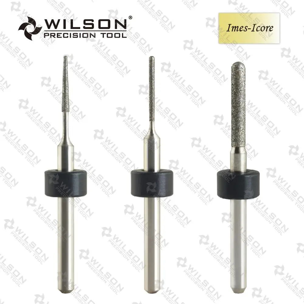 WILSON PRECISION TOOL Milling Burs Fit for Imes-Icore 240/250 Machines-Cutting Glass-Cermics- Overall Length 42mm/43mm