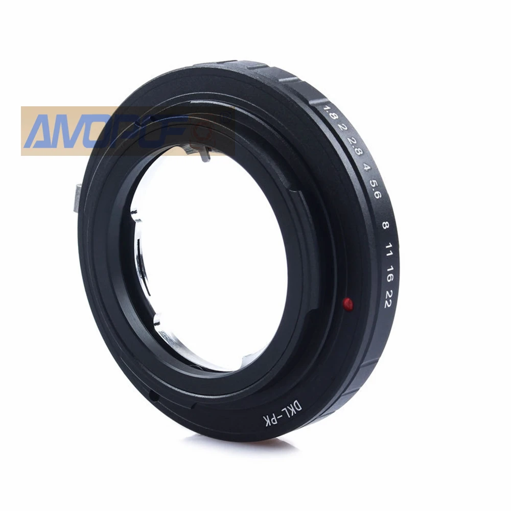 Adapter DKL-PK, obiektyw Voigtlander Retina DKL do aparatów Pentax PK K, K10D, K20D, K100D, K110D, K200D, K-7, k-m, k-x, k-r, et