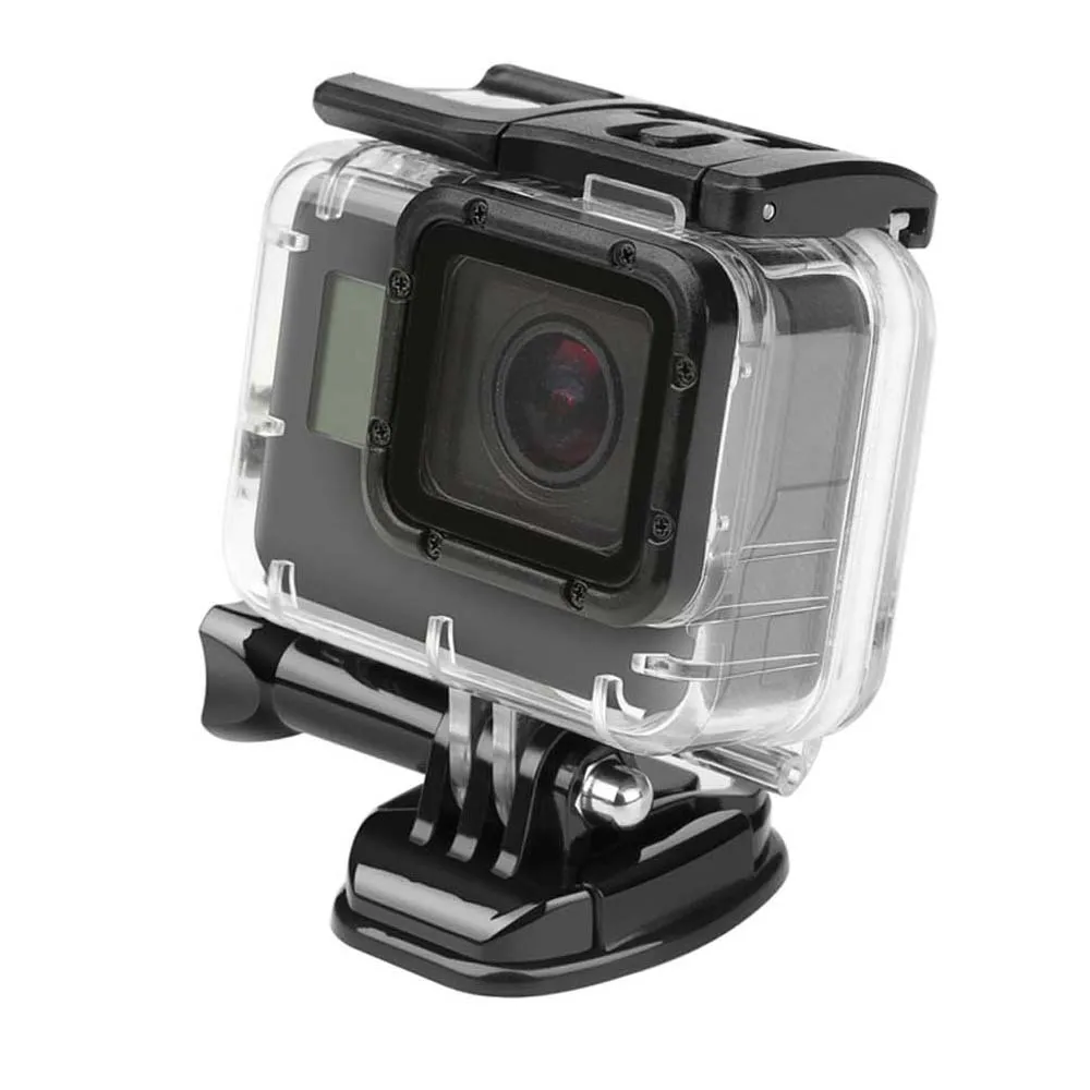 Suporte de tripé para gopro, 2 peças, trava de liberação rápida, para hero 98 7 6 5 34 session sjcam osmo mount yi 4k go pro