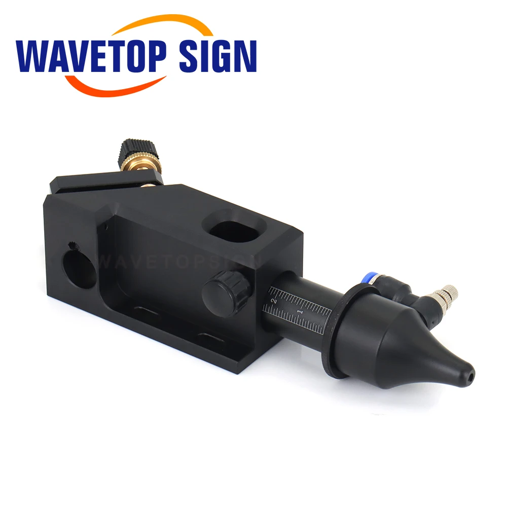 WaveTopSign Co2 Laser Head for Focus Lens D20mm F50.8 Reflect Mirror 25mm for Laser Engraving Cutting Machine