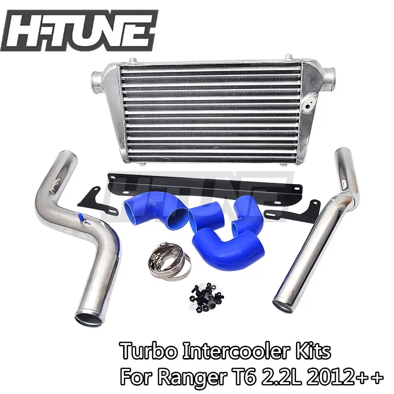 510x300x65 Intercooler + Original Intercooler Piping Pipe Kits for Ranger T6 2.2L 2009-2016