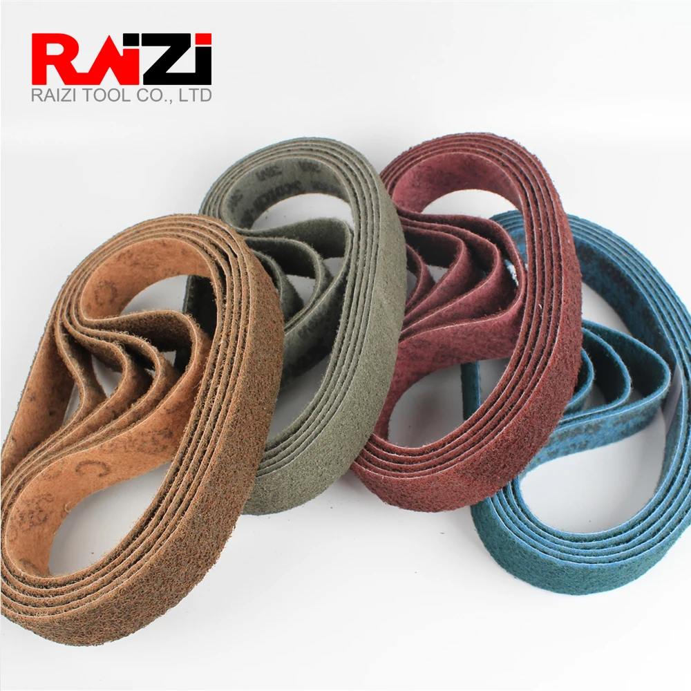 Raizi 1Pc 760*40mm utkany nylon pasek szlifierski do szlifierki ze stali nierdzewnej/polerka P150-600 szlifowanie pasa