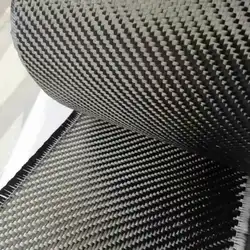 12K Carbon Fiber Fabric Cloth, Twill Weave 600gsm, 1m*0.37m