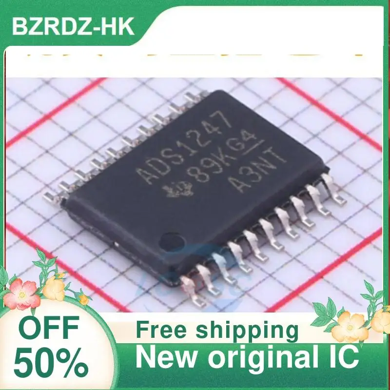 

2-10PCS/lot ADS1247IPWR ADS1247IPW TSSOP20 New original IC