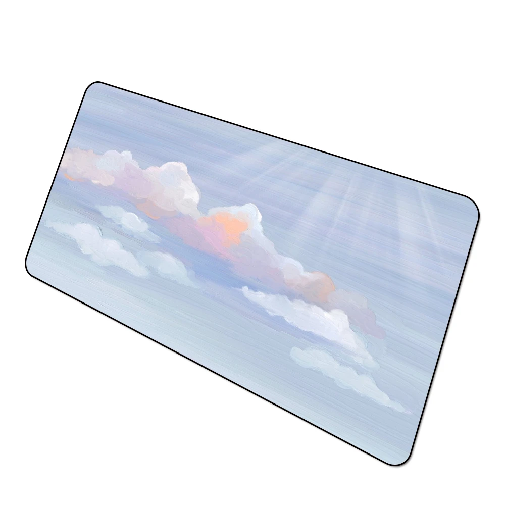 Vime 40X70 Anime Tastiera Del Computer Antiscivolo Tappetino Da Tavolo Tappetini Da Scrivania Kawaii Mousepad Cielo Fresco Paesaggio Nuvola Pc Gamer Tappeto