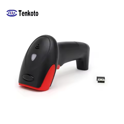 Wireless 2D Barcode Scanner Windows Durable Portable Bar code Reader PC Handheld 2.4G Barcode Scanner