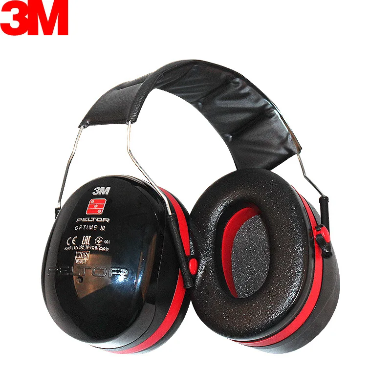 3M H540A Noise-proof earmuffs Rotatable 105 decibels Ear protector rest Sleep Learn Quiet earmuffs