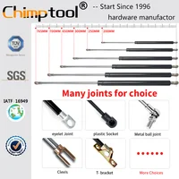 Amortiguador Universal con resorte de Gas, barra de soporte de elevación hidráulica para cama RV, muebles de máquina de coche, puede personalizar Gasveer, 1 ud.