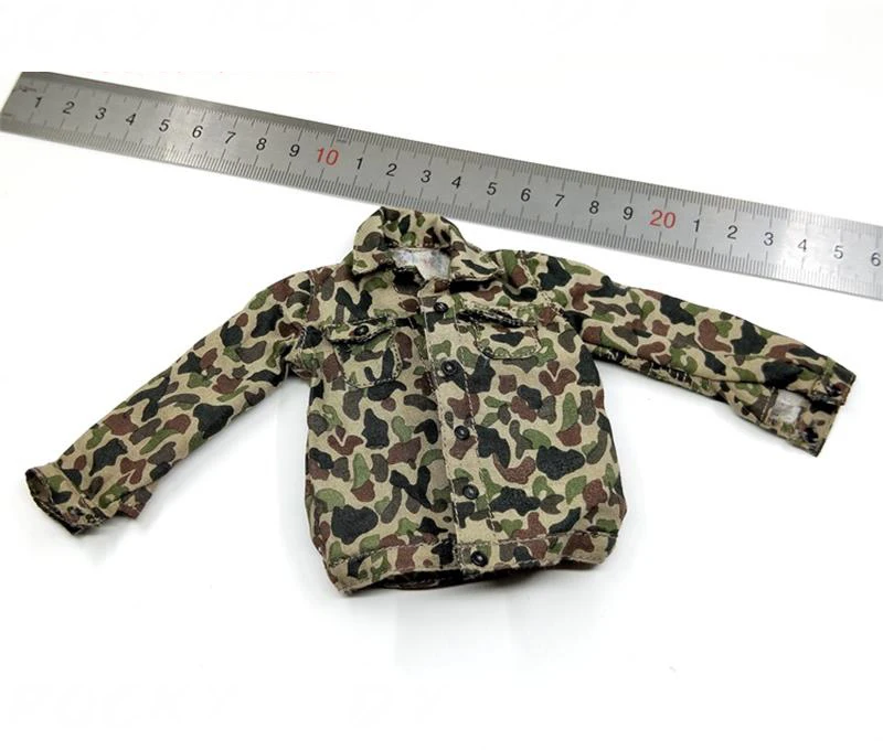 

FLAGSET FS73032 1/6th Camouflage Combat Female Shirt Counterattack against Vietnam in Self-Defence 12inch Soldier Accessories