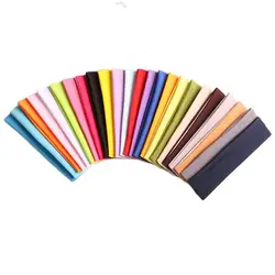 24 Stks/partij Mode Sport Yoga Hoofdband Brede Elastische Haarbanden Running Fitness Hoofddeksels Vrouwen Tulband Hoofd Warp Haarband Zweetband