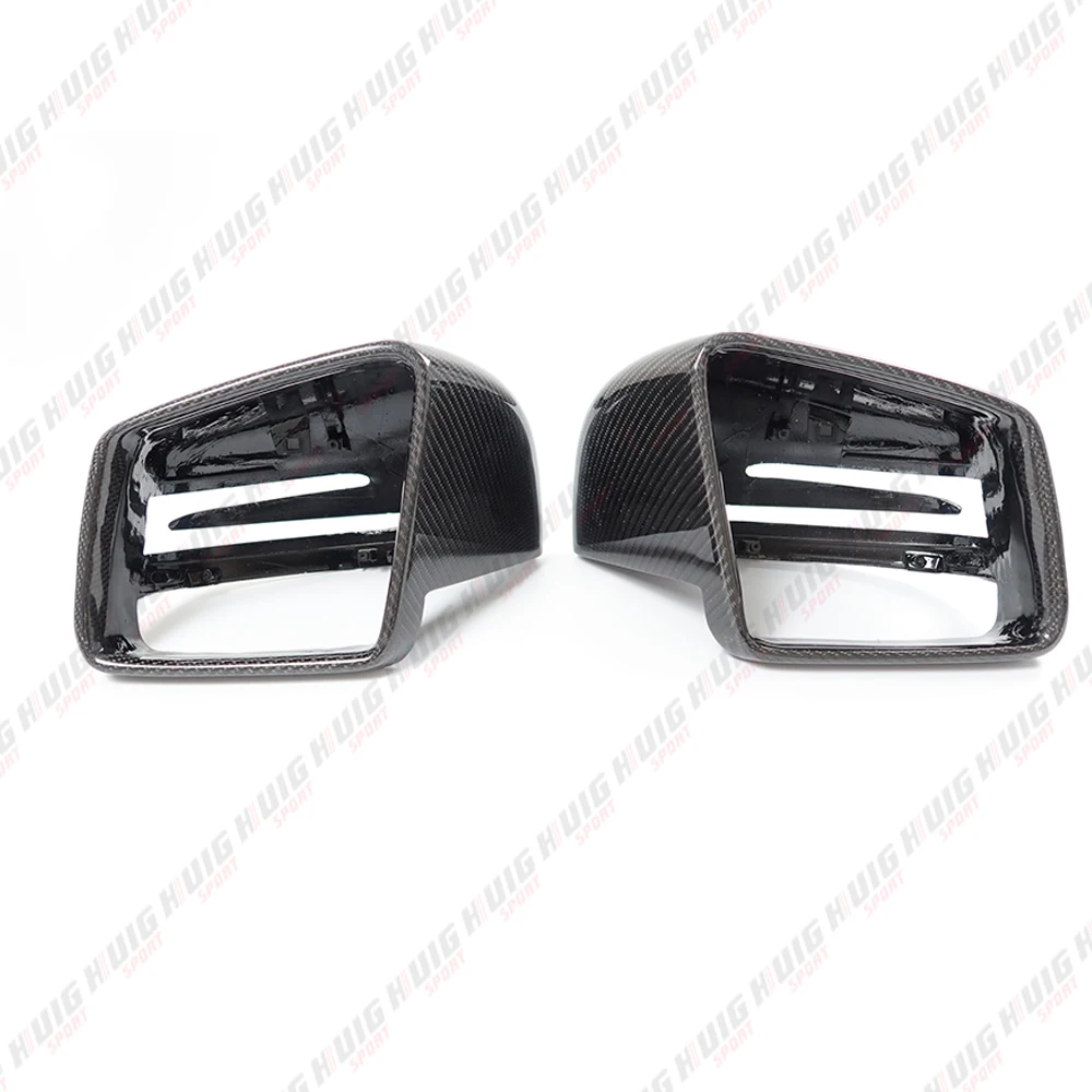 For Mercedes Benz ML Class W166 GL GLS X166 GLE W166 / Coupe C29 Real carbon fiber mirror cover car rearview side mirror caps