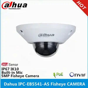 Dahua 5MP Fisheye Network Camera IPC-EB5541-AS WizMind Built-in Mic PoE 180  Degree SD Card Slot IP67 IK10 POE Mini IP Camera - AliExpress