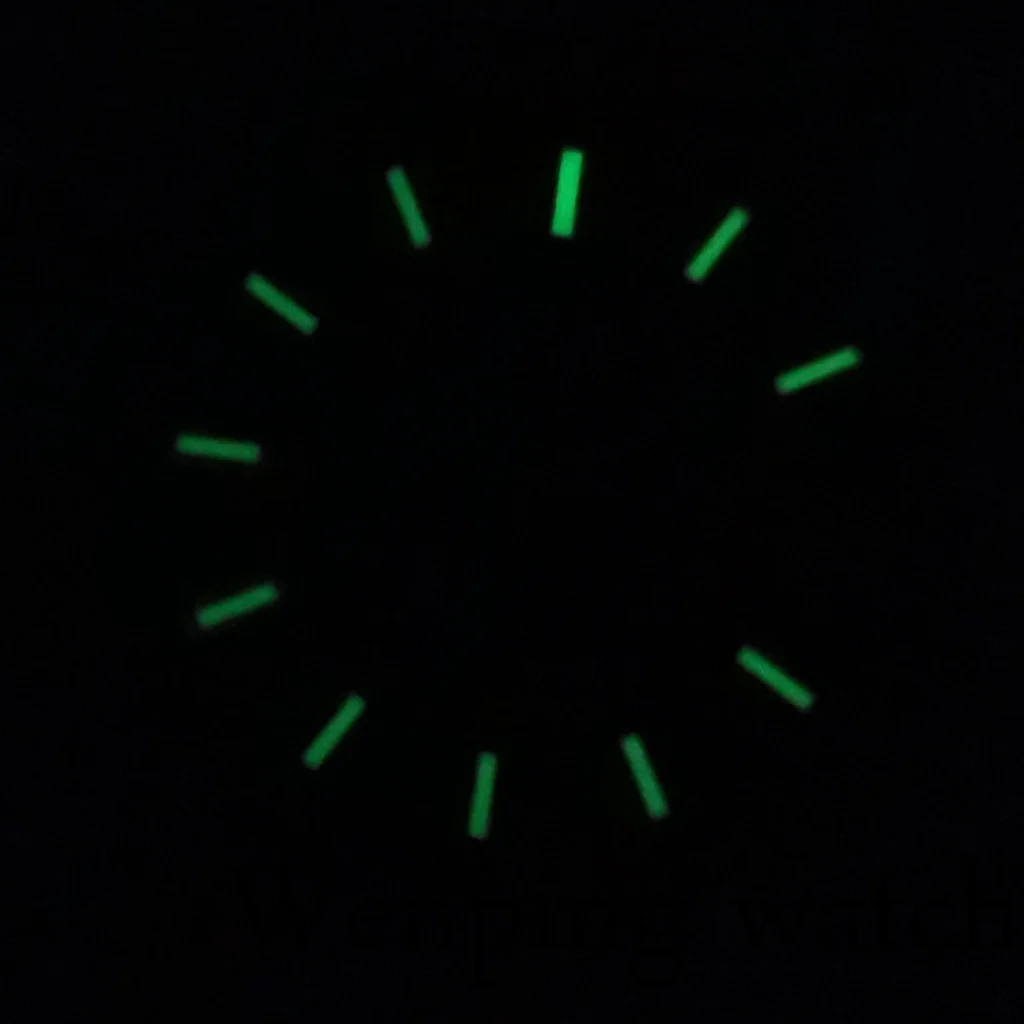 New 29mm No Logo Sterile Window Luminous Black Blue Green Gray Dial Fit NH35 NH36 Movement Watch Assembly Accessories