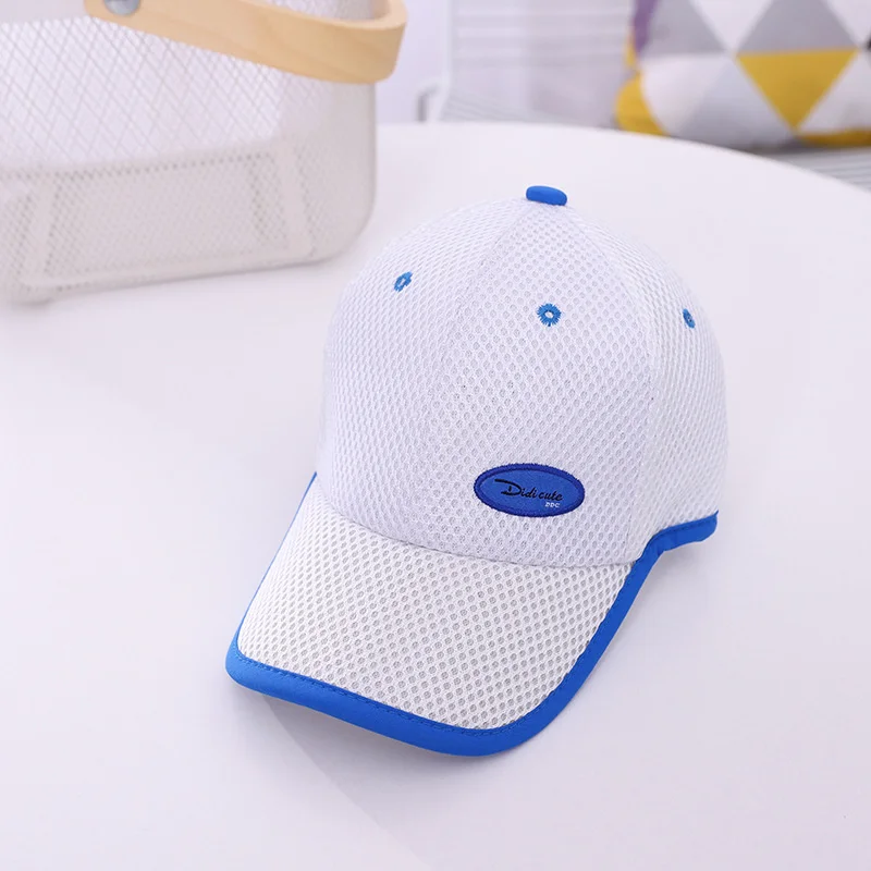 PEIKONG luxury brand Single Size Boys Girls Mesh Travel Sun-Proof Baseball Cap New Children Breathable Mesh Peaked Cap qp