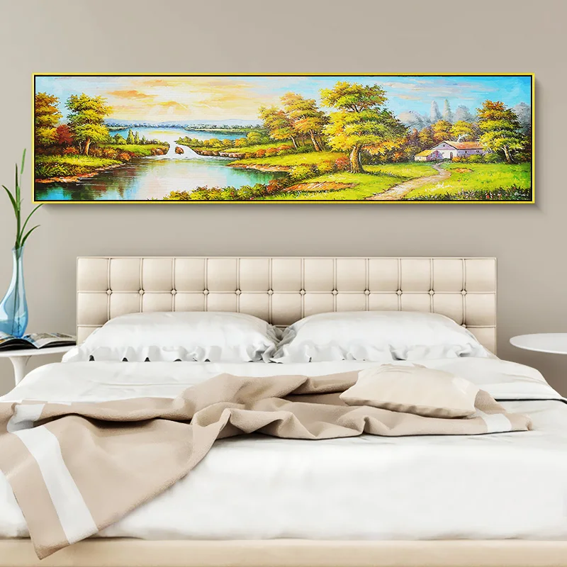 

Набор для рисования по номерам на холсте, 30x120 см