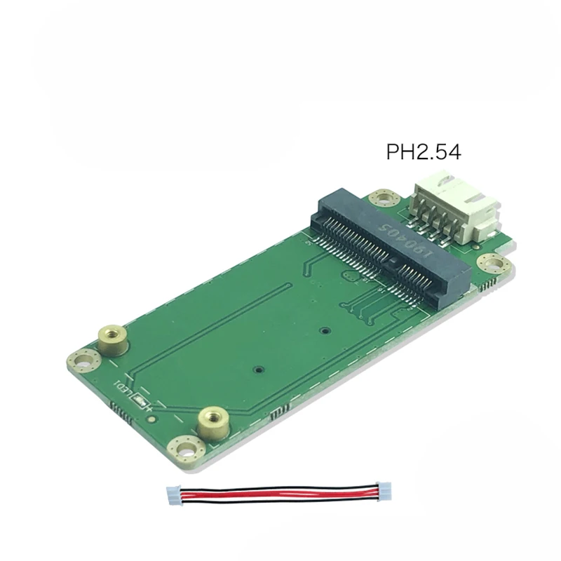 Imagem -02 - Mini Pcie para Placa Adaptador Usb Placa de Desenvolvimento 4pin Módulo 4g Fit para Quectel Huawei Simcom 4g Sierra Fibocom Lte Modem