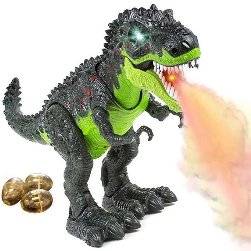 

2.4G HZ Remote Control Toys Animal Remote Control Dinosaur Spray Laying Eggs 48CM Large Dinosaur Model Walking Animals