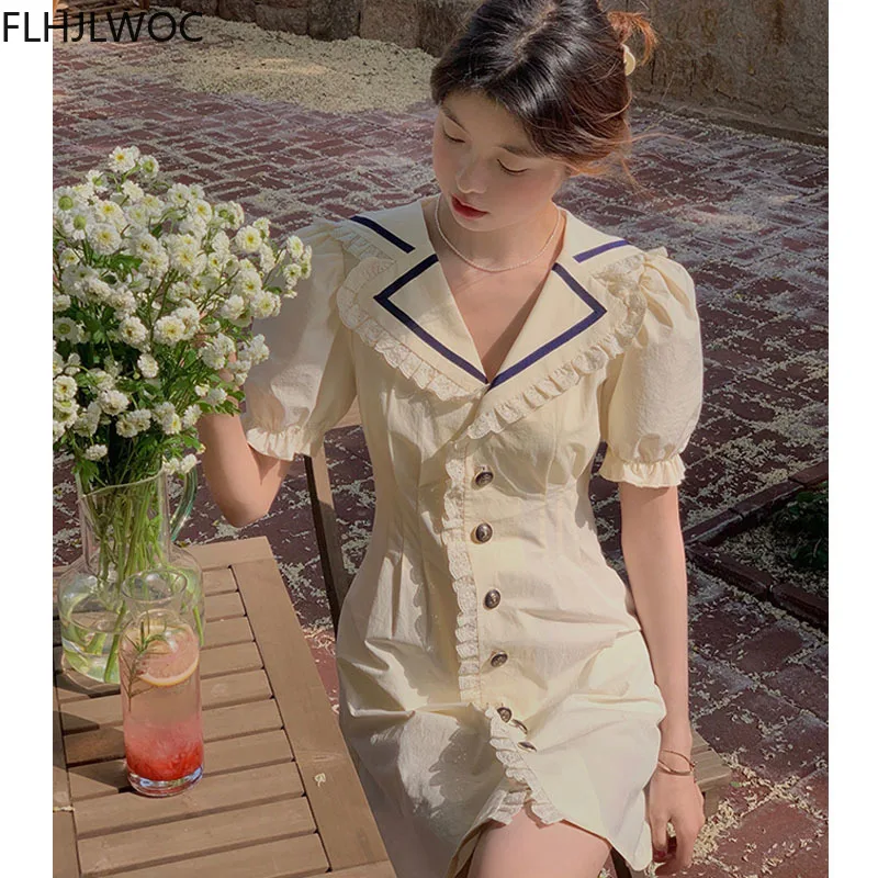 

Fashion Feminine Vestidos Office Lady Women Party Date Elegant Work Short Single Breasted Button Shirt Dress