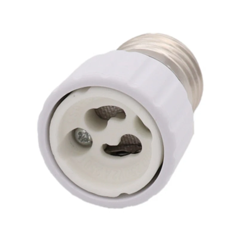 NEW Good quality E27 to GU10 Fireproof Material lamp Holder Converters Socket Adapter light Bulb Base Type