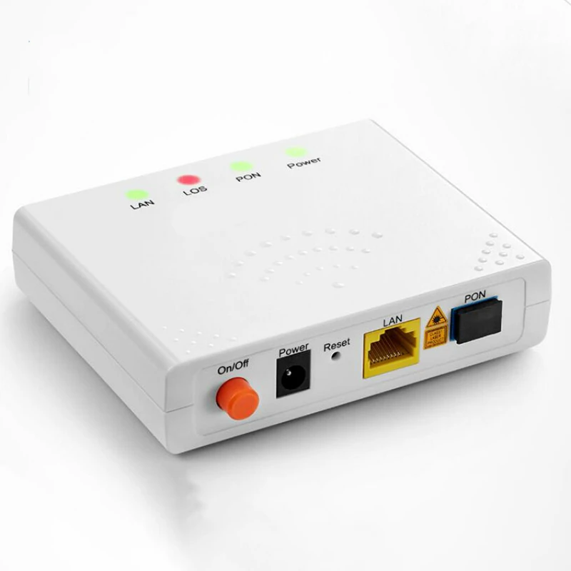 ONU GPON 2.5G 10/100/1000M RJ45 Gigabit gpon ont 1 obsługi ge Realtek GPON ONU 2.5G dla HUAWEI XIAOMI przełącznik