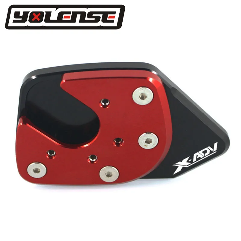 para-xadv-x-adv-750-xadv750-x-adv750-nc750x-2017-2020-motocicleta-cnc-suporte-lateral-almofada-placa-kickstand-ampliador-suporte-extensao