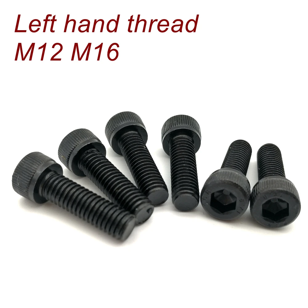 Left hand thread screws  M12 M14 M16  Grade12.9 DIN912 Left hand thread Hex Socket Head Cap Screw