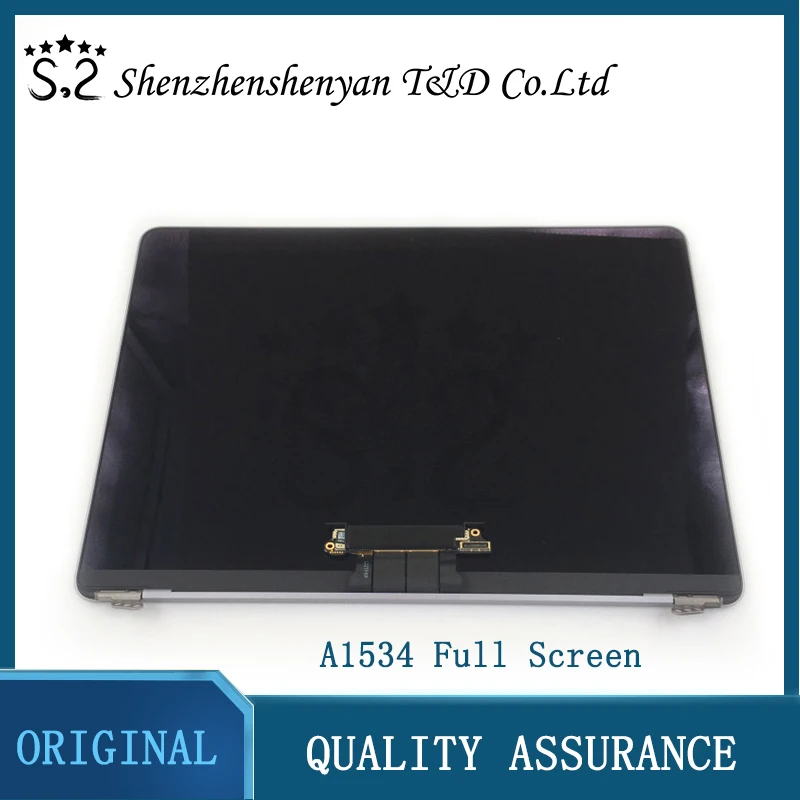 

A1534 Full LCD Screen Assembly with film For Macbook 12" 2015 2016 2017year Gold Silver Grey Perfect LCD screen