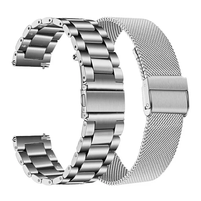 أحزمة معدنية من الفولاذ المقاوم للصدأ لـ P70 ، P80 ، T80 ، P68 ، Y6 PRO ، Q8 ، Q9 ، SX16 ، 20 مللي متر ، ملحقات قابلة للاستبدال