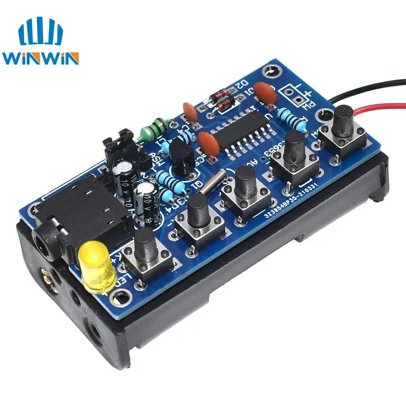 DIY Electronic Kits Wireless Stereo FM Radio Receiver Module PCB 76MHz-108MHz DC 1.8V-3.6V