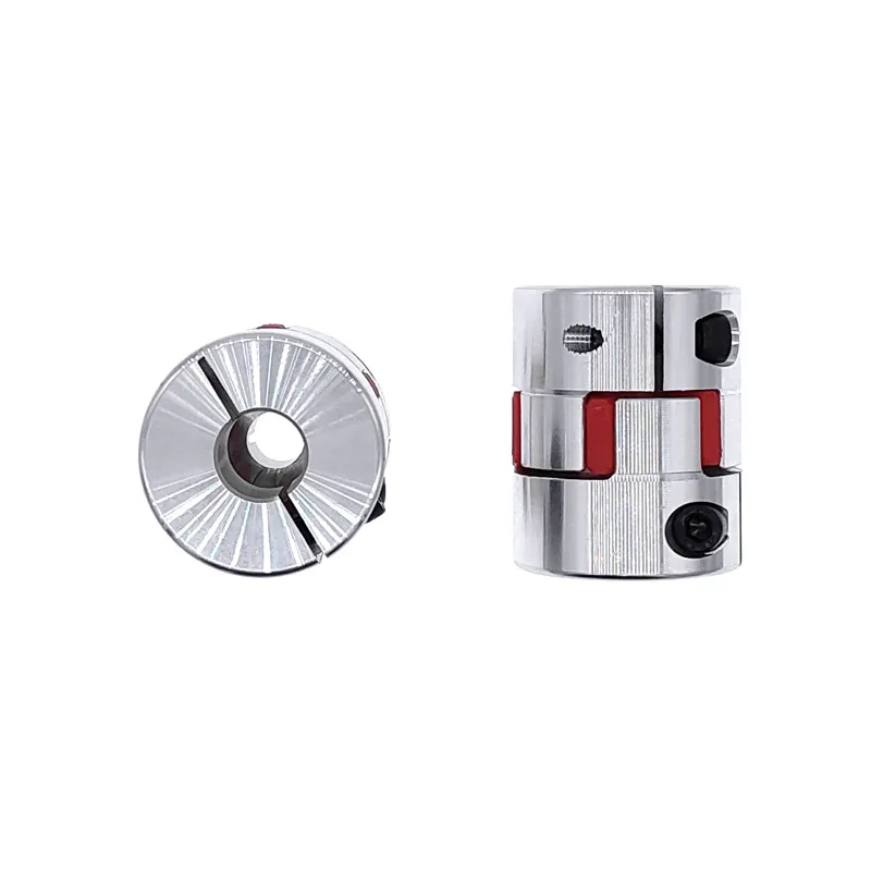 D40L50 spider flexible motor coupler 12×12 12×14 12×15 12×19 14×14 14×15 14×19 14×20 15×15 15×20 aluminium flexible jaw coupling image 5