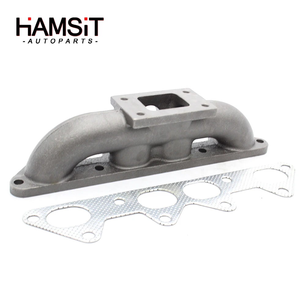 Hamsit Turbo kolektor do 94-02 Honda Accord F22 F22B F23A T3 kolektor żeliwny